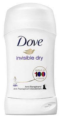 Aanbiedingen Dove Deodorant Stick Women Invisible Dry 40ml - Geldig van 17/08/2021 tot 21/01/2022 bij Drogisterij.net