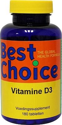 Aanbiedingen Best Choice Vitamine D 25mcg Tabletten - Geldig van 14/09/2021 tot 14/11/2021 bij Drogisterij.net