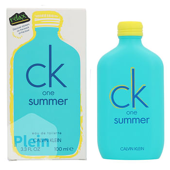 Aanbiedingen Calvin Klein One Summer Eau de Toilette Spray 100 ml - Geldig van 17/09/2021 tot 22/01/2022 bij Plein