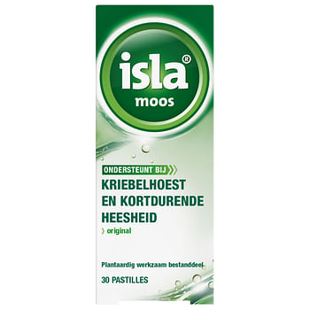 Aanbiedingen Isla Moos 30 pastilles - Geldig van 17/09/2021 tot 22/01/2022 bij Plein