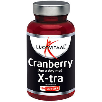 Aanbiedingen Lucovitaal Cranberry X-tra One a Day 120 capsules - Geldig van 17/09/2021 tot 22/01/2022 bij Plein