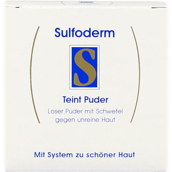 Aanbiedingen Sulfoderm Teint Powder Gezichtspoeder 20 gram - Geldig van 17/09/2021 tot 22/01/2022 bij Plein