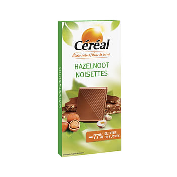 Aanbiedingen 12x Cereal Chocotablet Hazelnoot 80 gr - Geldig van 18/09/2021 tot 09/11/2021 bij Plein