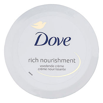 Aanbiedingen Dove Bodycreme Rich Nourishment 150ml - Geldig van 18/09/2021 tot 22/10/2021 bij Drogisterij.net