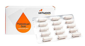 Aanbiedingen Virtuoos Probioticum Gold - Geldig van 02/09/2021 tot 21/01/2022 bij Drogisterij.net