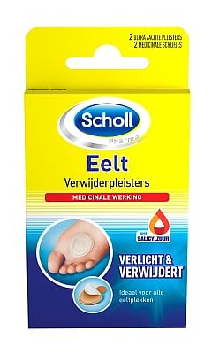 Aanbiedingen Scholl Eeltverwijderpleisters 4pleist - Geldig van 20/09/2021 tot 21/01/2022 bij Drogisterij.net