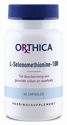Aanbiedingen Orthica L-selenomethionine 100mcg Capsules - Geldig van 21/09/2021 tot 21/01/2022 bij Drogisterij.net