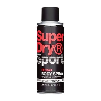 Aanbiedingen Super DrySport Mens Bodyspray 200ML - Geldig van 24/09/2021 tot 22/10/2021 bij Drogisterij.net