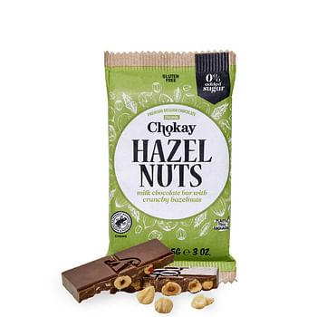Aanbiedingen Chokay Original Melkchocolade Hazelnoot 85 gr - Geldig van 30/09/2021 tot 22/01/2022 bij Plein