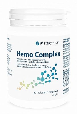Aanbiedingen Metagenics Hemo Complex Tabletten - Geldig van 04/09/2021 tot 14/11/2021 bij Drogisterij.net