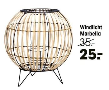 Aanbiedingen Windlicht marbella - Huismerk - Kwantum - Geldig van 03/01/2022 tot 23/01/2022 bij Kwantum