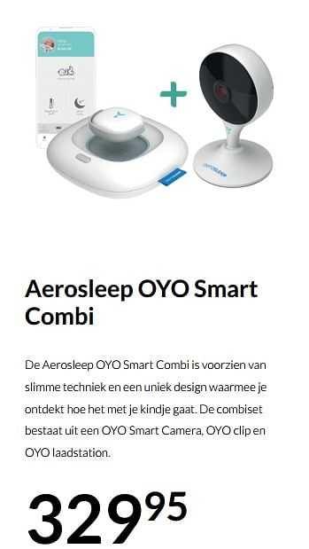Aanbiedingen Aerosleep oyo smart combi - Aerosleep - Geldig van 04/01/2022 tot 17/01/2022 bij Babypark