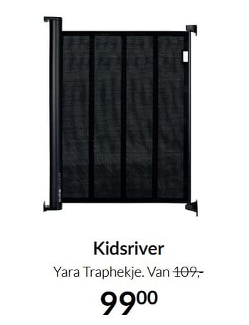 Aanbiedingen Kidsriver yara traphekje - Kidsriver - Geldig van 04/01/2022 tot 17/01/2022 bij Babypark