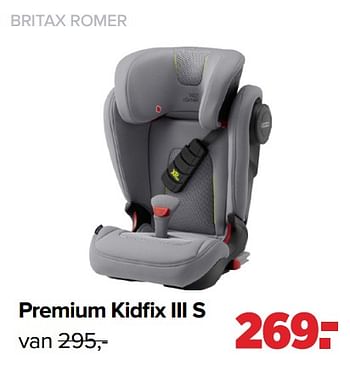Aanbiedingen Premium kidfix iii s - Britax - Geldig van 03/01/2022 tot 29/01/2022 bij Baby-Dump