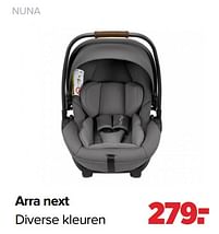 Aanbiedingen Arra next diverse kleuren - Nuna - Geldig van 03/01/2022 tot 29/01/2022 bij Baby-Dump
