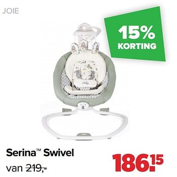 Aanbiedingen Joie serina swivel - Joie - Geldig van 03/01/2022 tot 29/01/2022 bij Baby-Dump