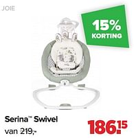 Aanbiedingen Joie serina swivel - Joie - Geldig van 03/01/2022 tot 29/01/2022 bij Baby-Dump