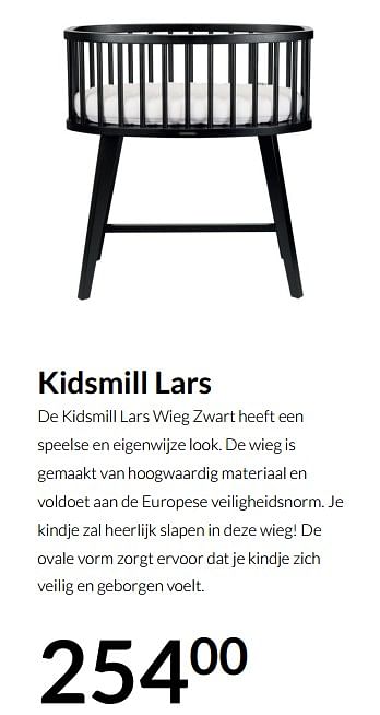 Aanbiedingen Kidsmill lars - Kidsmill - Geldig van 04/01/2022 tot 17/01/2022 bij Babypark