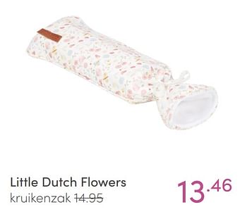 Aanbiedingen Little dutch flowers kruikenzak - Little Dutch - Geldig van 09/01/2022 tot 15/01/2022 bij Baby & Tiener Megastore