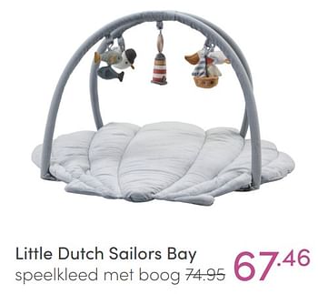 Aanbiedingen Little dutch sailors bay speelkleed met boog - Little Dutch - Geldig van 09/01/2022 tot 15/01/2022 bij Baby & Tiener Megastore