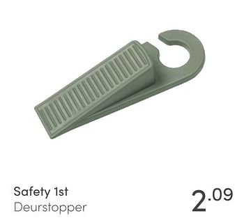 Aanbiedingen Safety 1st 2 deurstopper - Safety 1st - Geldig van 09/01/2022 tot 15/01/2022 bij Baby & Tiener Megastore