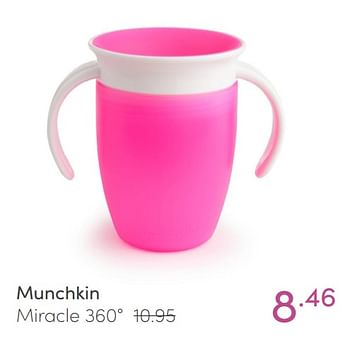 Aanbiedingen Munchkin miracle 360° - Munchkin - Geldig van 09/01/2022 tot 15/01/2022 bij Baby & Tiener Megastore