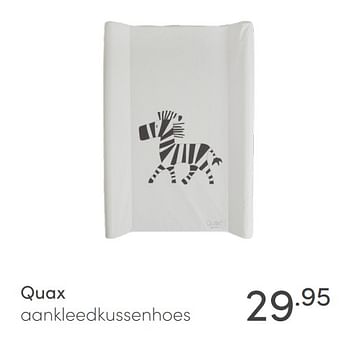 Aanbiedingen Quax aankleedkussenhoes - Quax - Geldig van 09/01/2022 tot 15/01/2022 bij Baby & Tiener Megastore