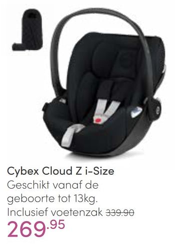 Aanbiedingen Cybex cloud z i-size - Cybex - Geldig van 16/01/2022 tot 22/01/2022 bij Baby & Tiener Megastore