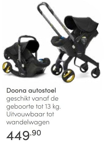 Aanbiedingen Doona autostoel - Doona - Geldig van 16/01/2022 tot 22/01/2022 bij Baby & Tiener Megastore