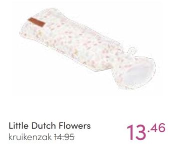 Aanbiedingen Little dutch flowers kruikenzak - Little Dutch - Geldig van 16/01/2022 tot 22/01/2022 bij Baby & Tiener Megastore