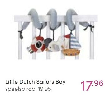 Aanbiedingen Little dutch sailors bay speelspiraal - Little Dutch - Geldig van 16/01/2022 tot 22/01/2022 bij Baby & Tiener Megastore