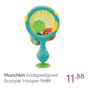 Aanbiedingen Munchkin badspeelgoed scooper hooper - Munchkin - Geldig van 16/01/2022 tot 22/01/2022 bij Baby & Tiener Megastore