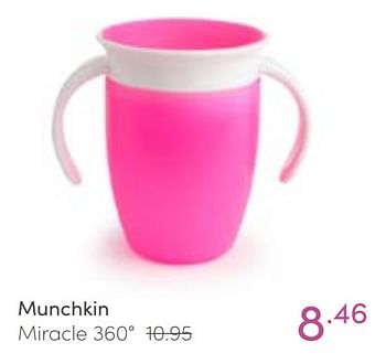 Aanbiedingen Munchkin miracle 360° - Munchkin - Geldig van 16/01/2022 tot 22/01/2022 bij Baby & Tiener Megastore