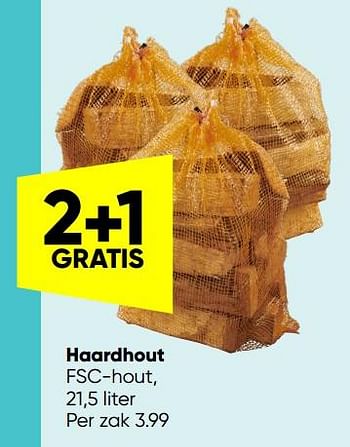 Aanbiedingen Haardhout - Huismerk - Big Bazar - Geldig van 14/01/2022 tot 31/01/2022 bij Big Bazar