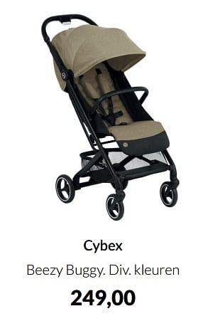 Aanbiedingen Cybex beezy buggy - Cybex - Geldig van 18/01/2022 tot 31/01/2022 bij Babypark