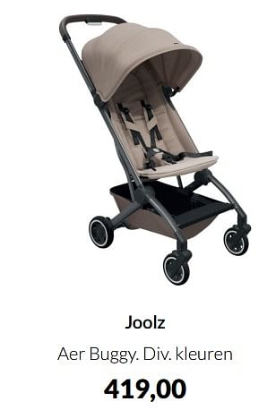 Aanbiedingen Joolz aer buggy - Joolz - Geldig van 18/01/2022 tot 31/01/2022 bij Babypark