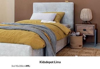 Aanbiedingen Kidsdepot lima bed - KidsDepot  - Geldig van 18/01/2022 tot 31/01/2022 bij Babypark