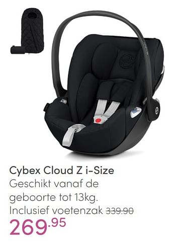 Aanbiedingen Cybex cloud z i-size - Cybex - Geldig van 23/01/2022 tot 29/01/2022 bij Baby & Tiener Megastore