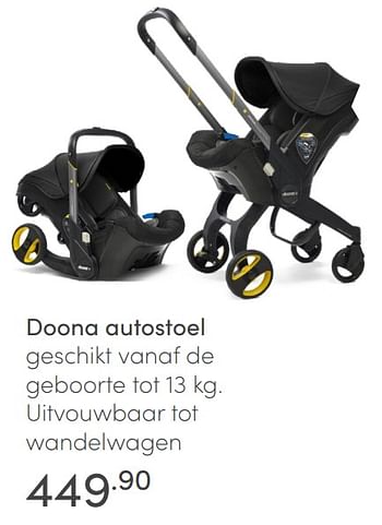 Aanbiedingen Doona autostoel - Doona - Geldig van 23/01/2022 tot 29/01/2022 bij Baby & Tiener Megastore