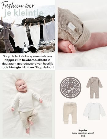 Aanbiedingen Noppies baby essentials - Noppies - Geldig van 23/01/2022 tot 29/01/2022 bij Baby & Tiener Megastore