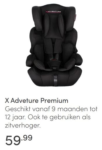 Aanbiedingen X adveture premium - Xadventure - Geldig van 23/01/2022 tot 29/01/2022 bij Baby & Tiener Megastore