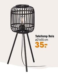 Aanbiedingen Tafellamp bala - Huismerk - Kwantum - Geldig van 24/01/2022 tot 13/02/2022 bij Kwantum
