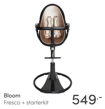 Aanbiedingen Bloom fresco + starterkit - Bloom - Geldig van 23/01/2022 tot 29/01/2022 bij Baby & Tiener Megastore