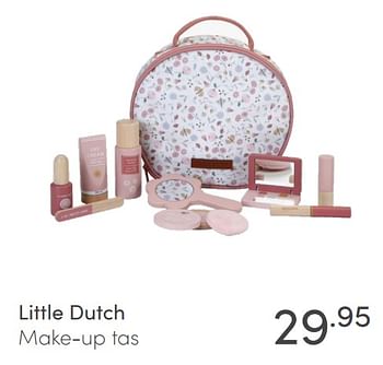Aanbiedingen Little dutch make-up tas - Little Dutch - Geldig van 23/01/2022 tot 29/01/2022 bij Baby & Tiener Megastore