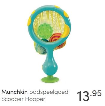 Aanbiedingen Munchkin badspeelgoed scooper hooper - Munchkin - Geldig van 23/01/2022 tot 29/01/2022 bij Baby & Tiener Megastore
