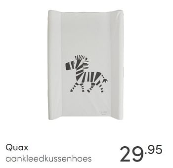 Aanbiedingen Quax aankleedkussenhoes - Quax - Geldig van 23/01/2022 tot 29/01/2022 bij Baby & Tiener Megastore
