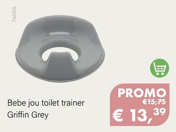 Aanbiedingen Bebe jou toilet trainer griffin grey - Bebe-jou - Geldig van 01/02/2022 tot 28/02/2022 bij Multi Bazar
