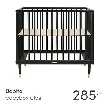 Aanbiedingen Bopita babybox cloë - Bopita - Geldig van 30/01/2022 tot 05/02/2022 bij Baby & Tiener Megastore