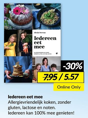 Aanbiedingen Iedereen eet mee - Huismerk - Boekenvoordeel - Geldig van 30/01/2022 tot 06/02/2022 bij Boekenvoordeel