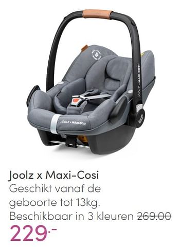 Aanbiedingen Joolz x maxi-cosi - Joolz - Geldig van 30/01/2022 tot 05/02/2022 bij Baby & Tiener Megastore